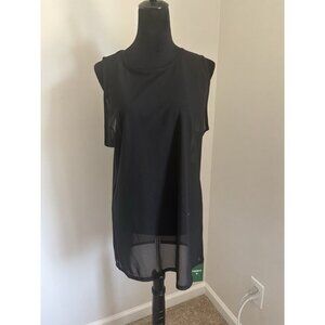 Halara Mesh Round Neck Running Tank Top NWT Size Large